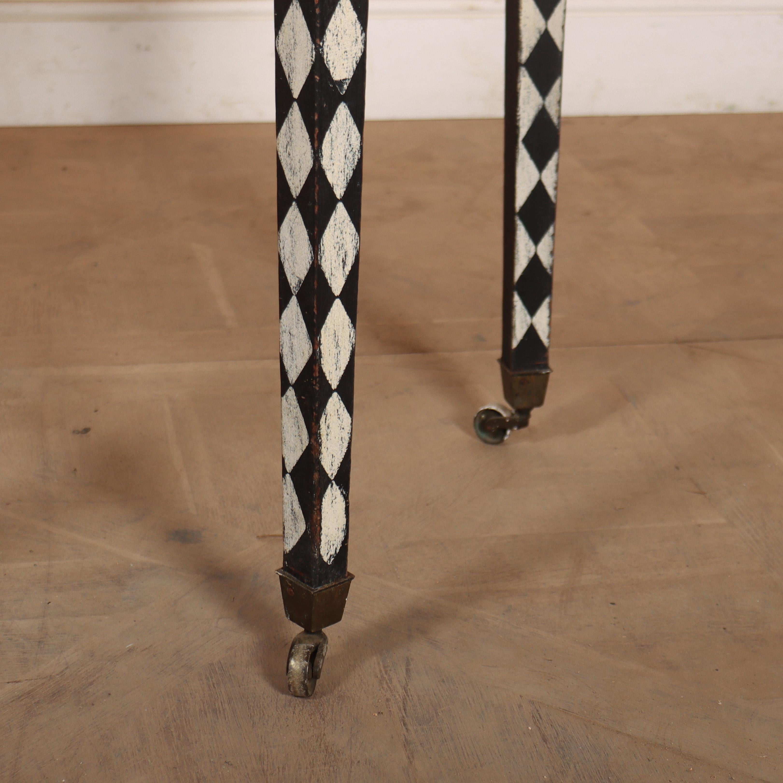 Pair of English Painted Console Tables In Good Condition For Sale In Leamington Spa, Warwickshire