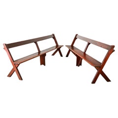 Pair of English Pews