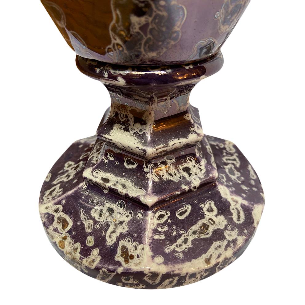 Paire de lampes de table en porcelaine anglaise Bon état - En vente à New York, NY