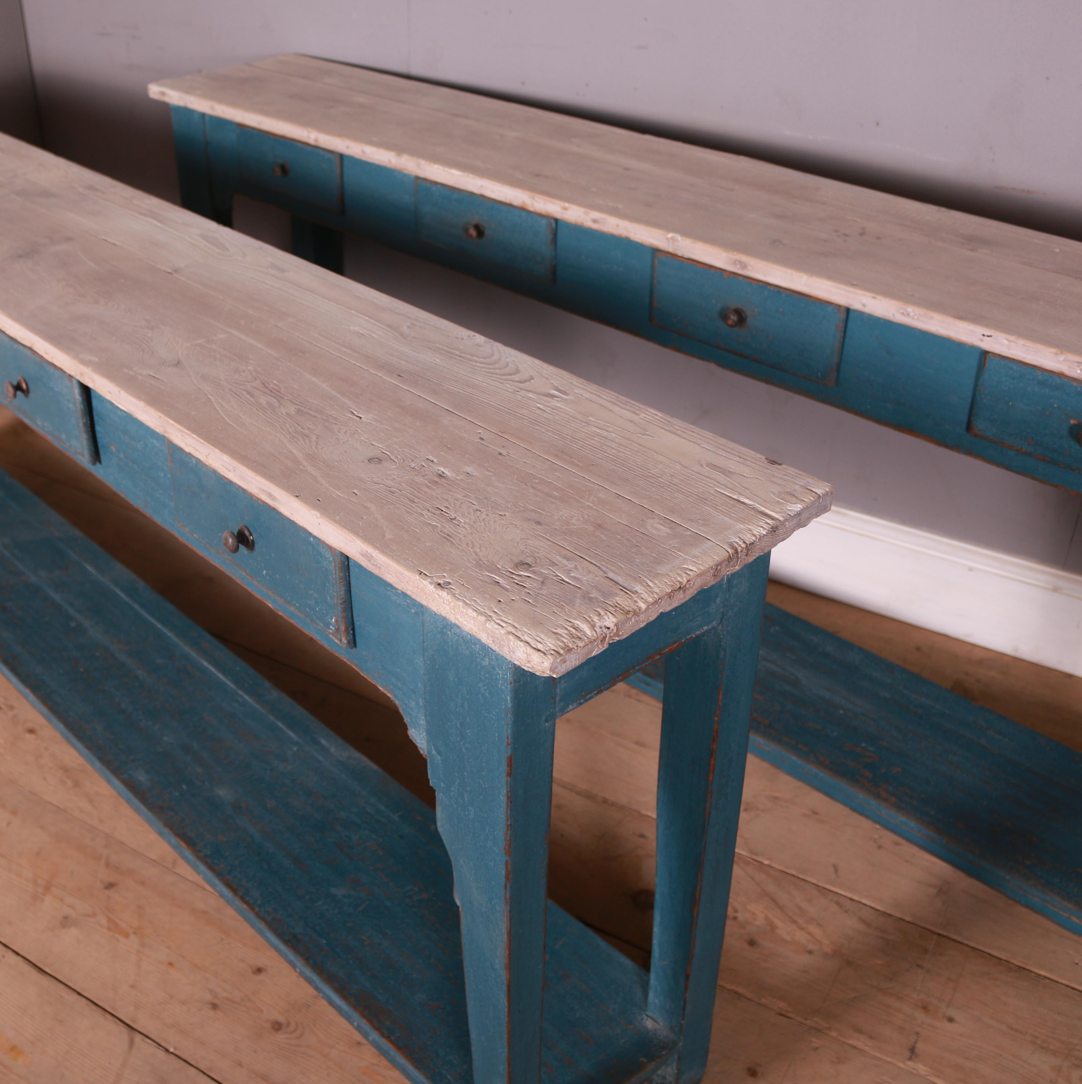 Victorian Pair of English Potboard Servers