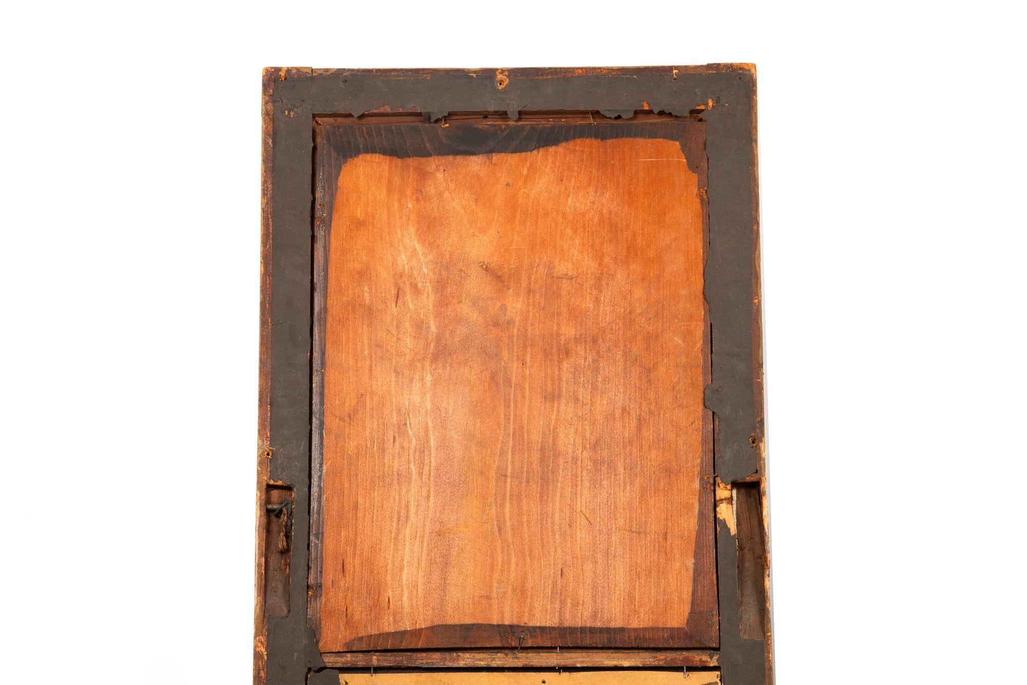 Coppia di specchi da molo a pannello dipinti in stile classico della Reggenza inglese, 1810 ca. in vendita 10