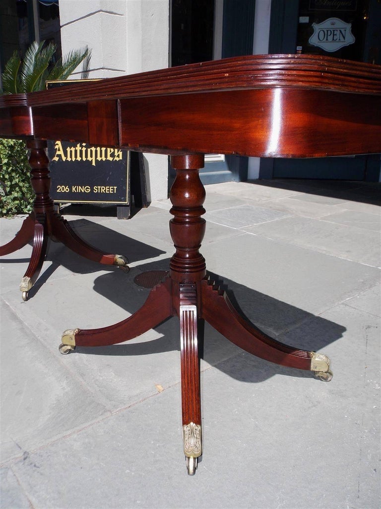 Pair Of English Regency Mahogany And Cross Banded Kingwood Card Tables