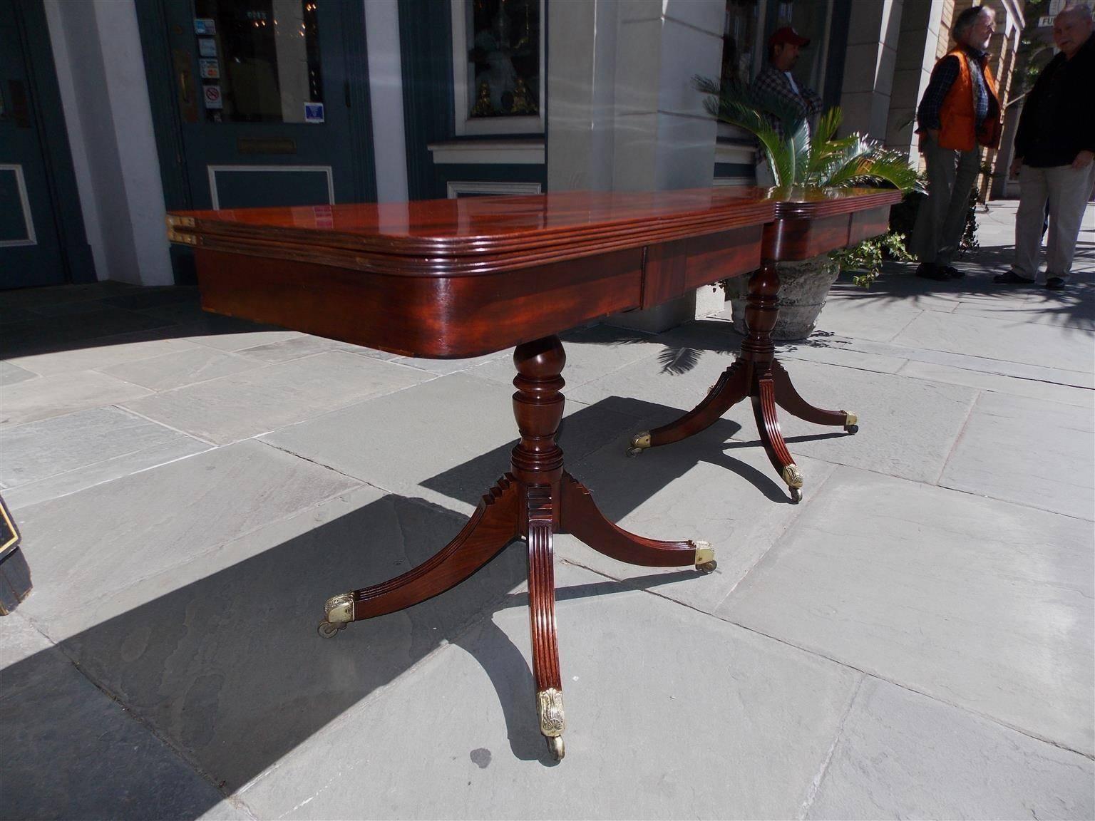 Pair of English Regency Mahogany and Cross Banded Kingwood Card Tables, C. 1815 For Sale 1
