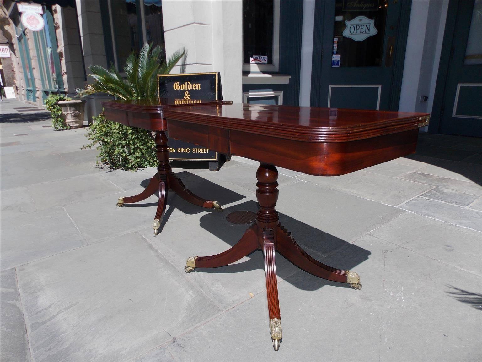 Pair of English Regency Mahogany and Cross Banded Kingwood Card Tables, C. 1815 For Sale 2