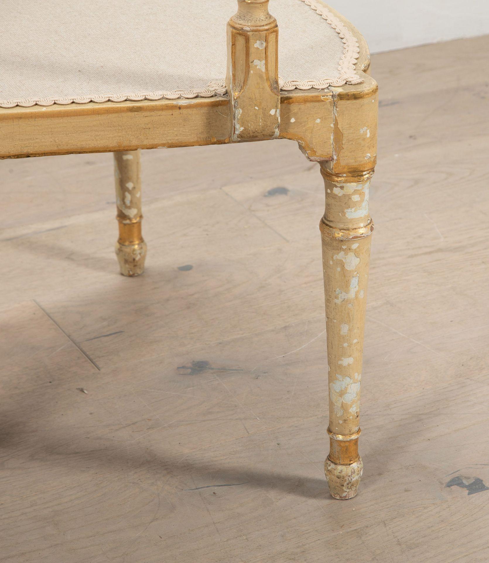 Pareja de sillones ingleses de la Regencia pintados en venta 1