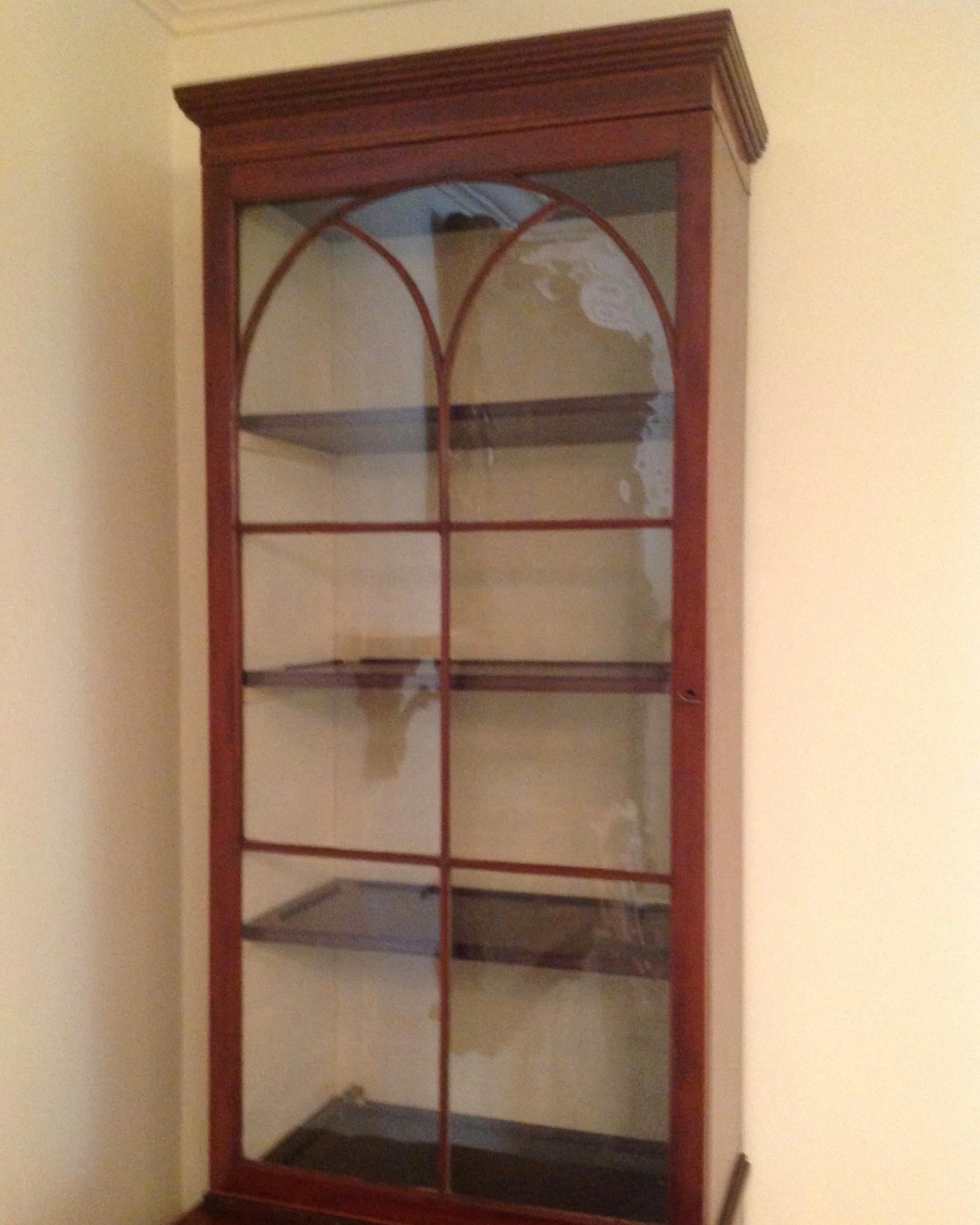 Pair of English Regency Period Bookcases 13