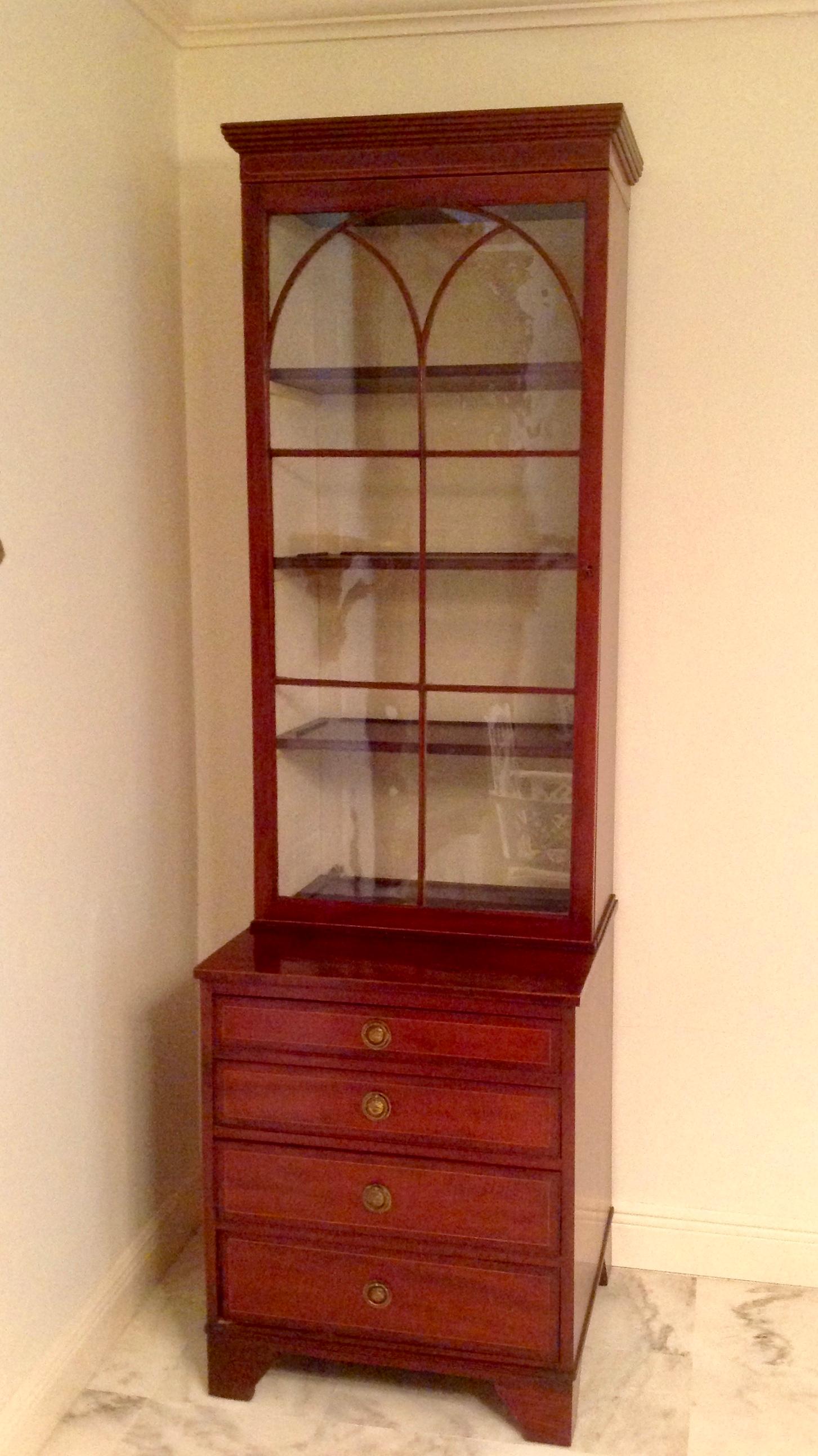 19th Century Pair of English Regency Period Bookcases