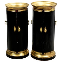Antique Pair of English Regency Plate Warmers