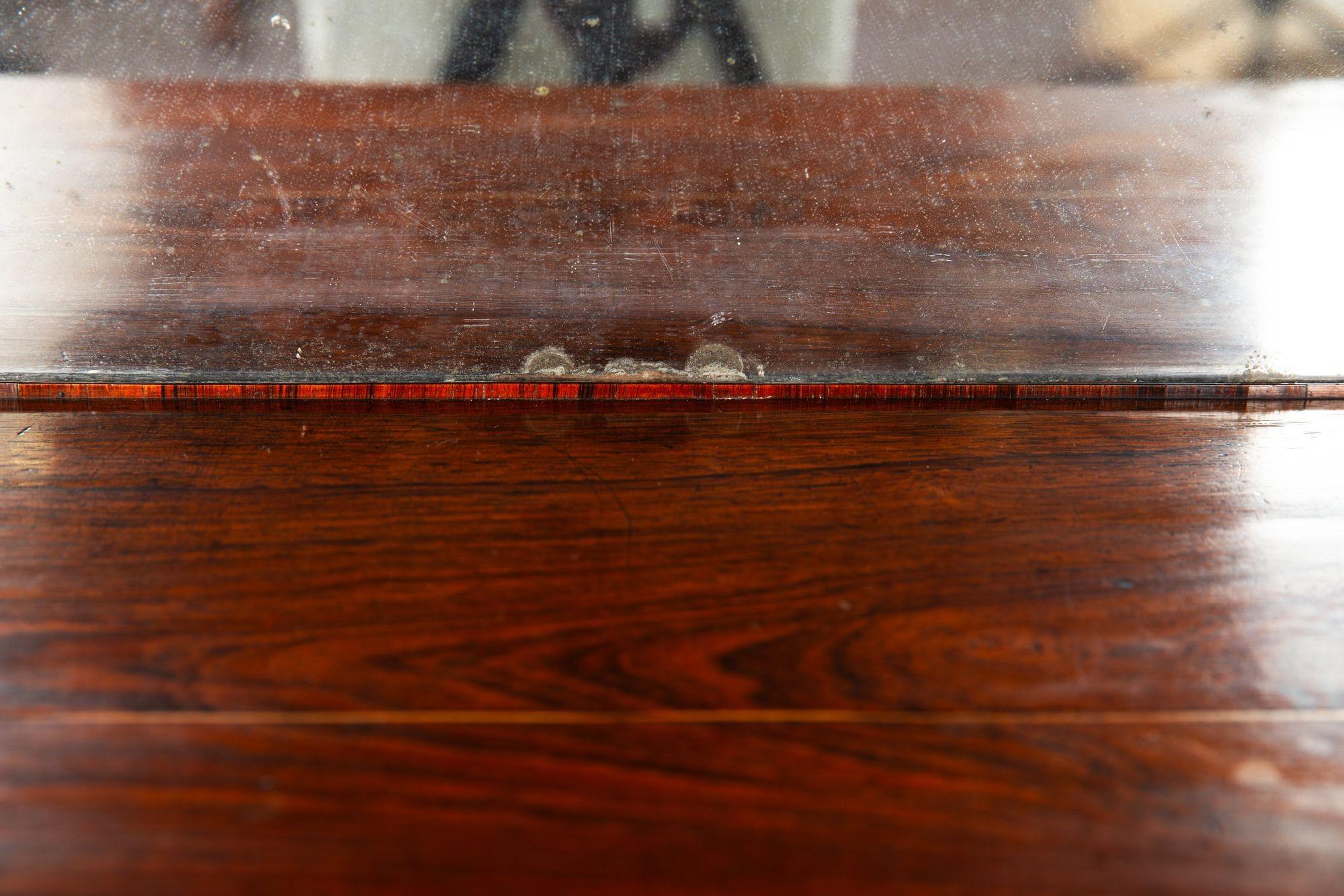 Coppia di armadi chiffoniers in legno di palissandro inglesi del 1810 ca. in vendita 11