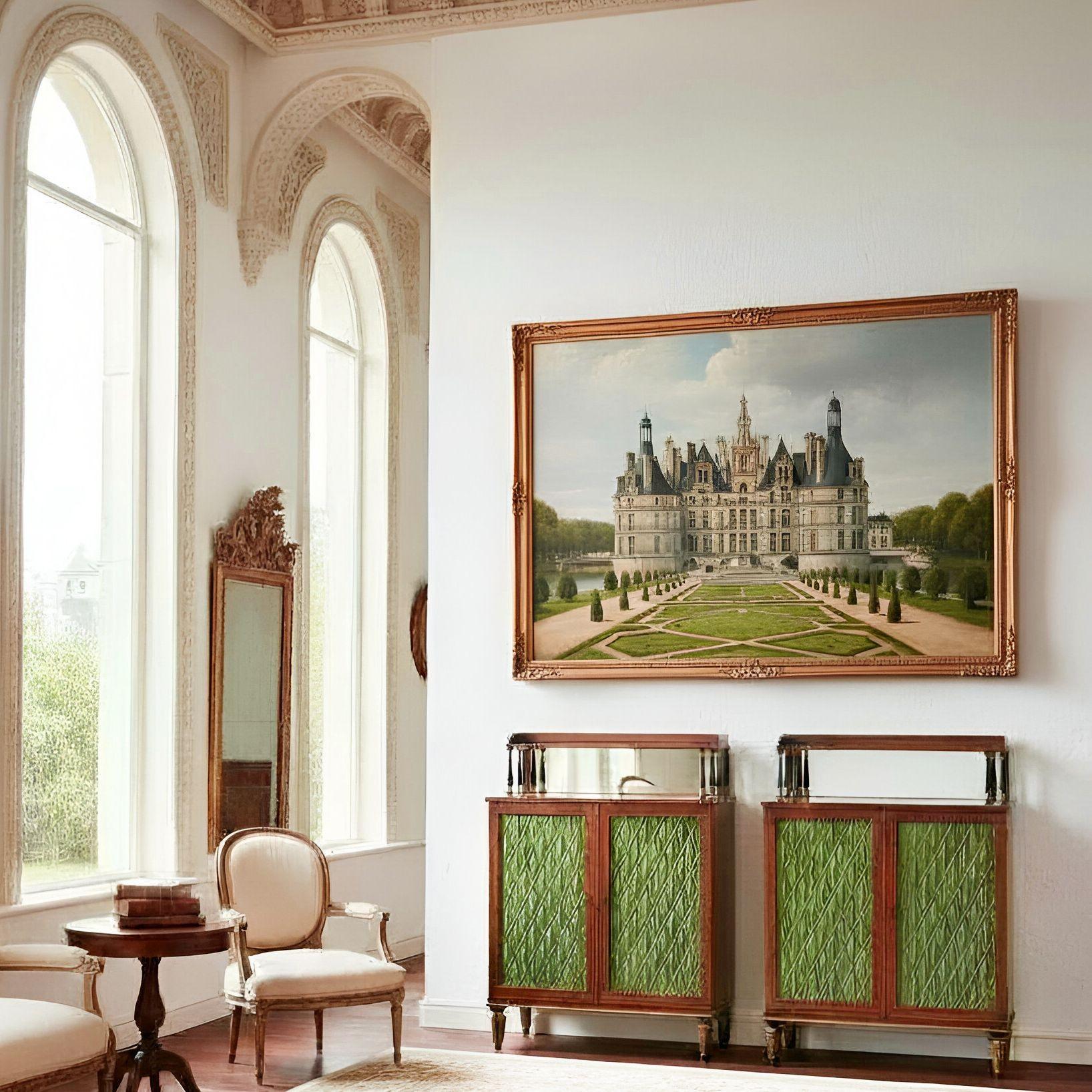 COPPIA DI CHIFFONIERE REGGENTI IN PALISSANDRO INDIANO INTARSIATO CON GRIGLIE IN OTTONE
Londra, circa 1810

44 1/8