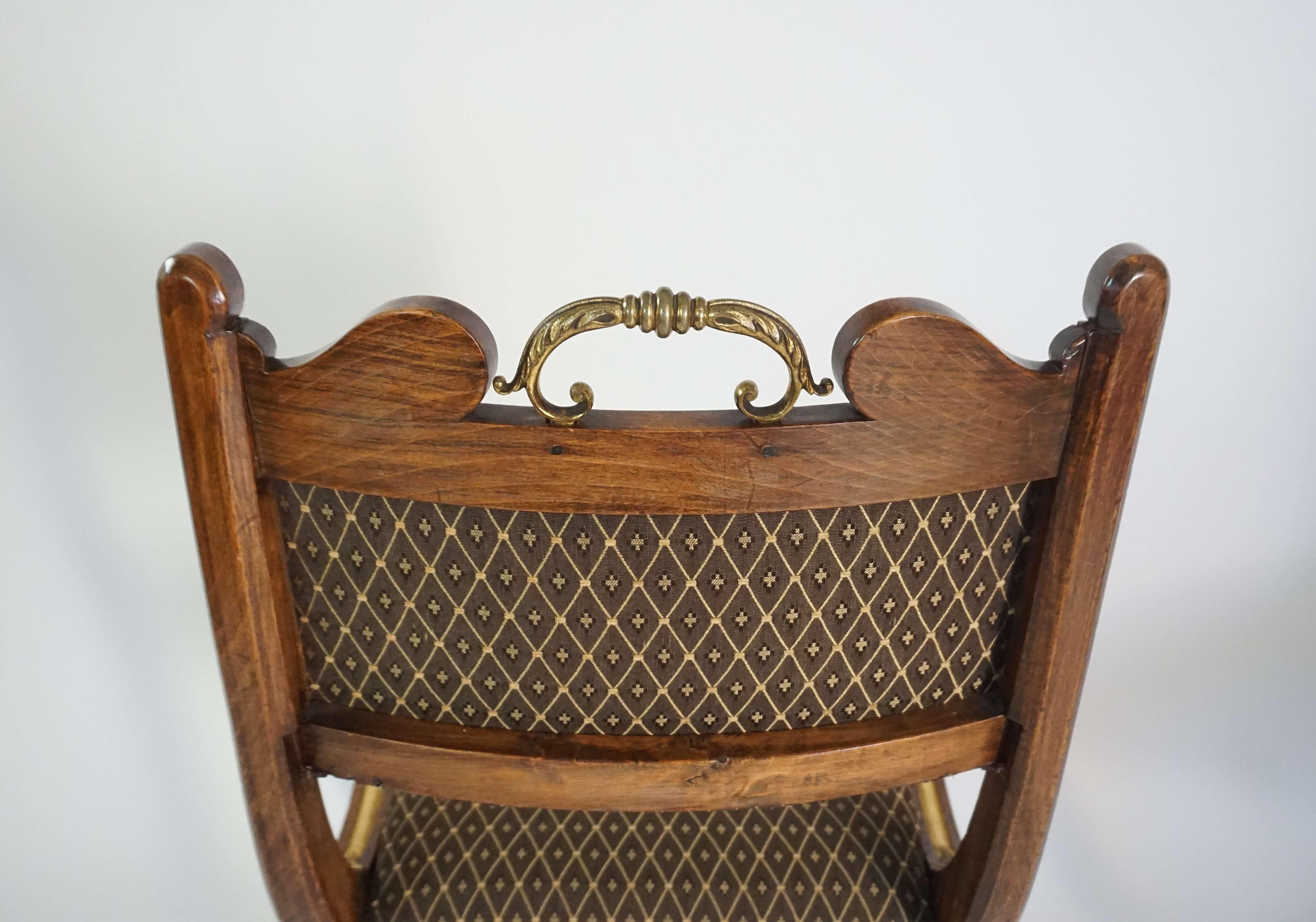 Pair of English Regency Side Chairs attributed to Morel & Hughes, circa 1815 For Sale 7