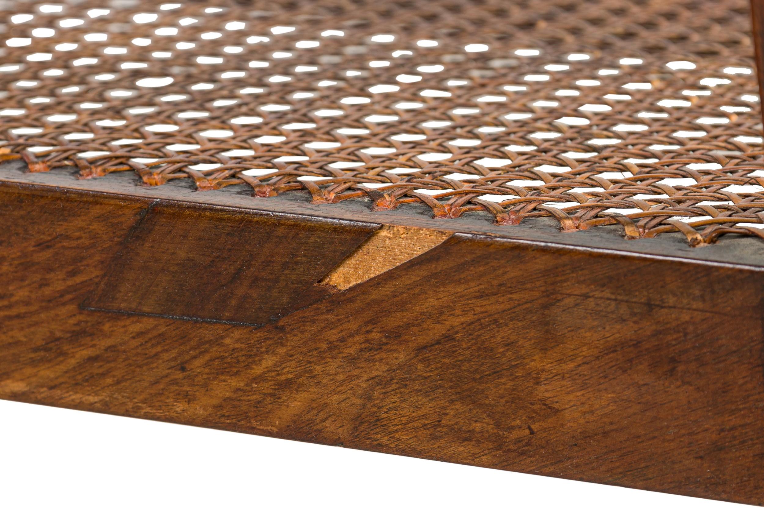 Pair of English Regency style Armchairs With Pink and Brown Cushion im Angebot 7