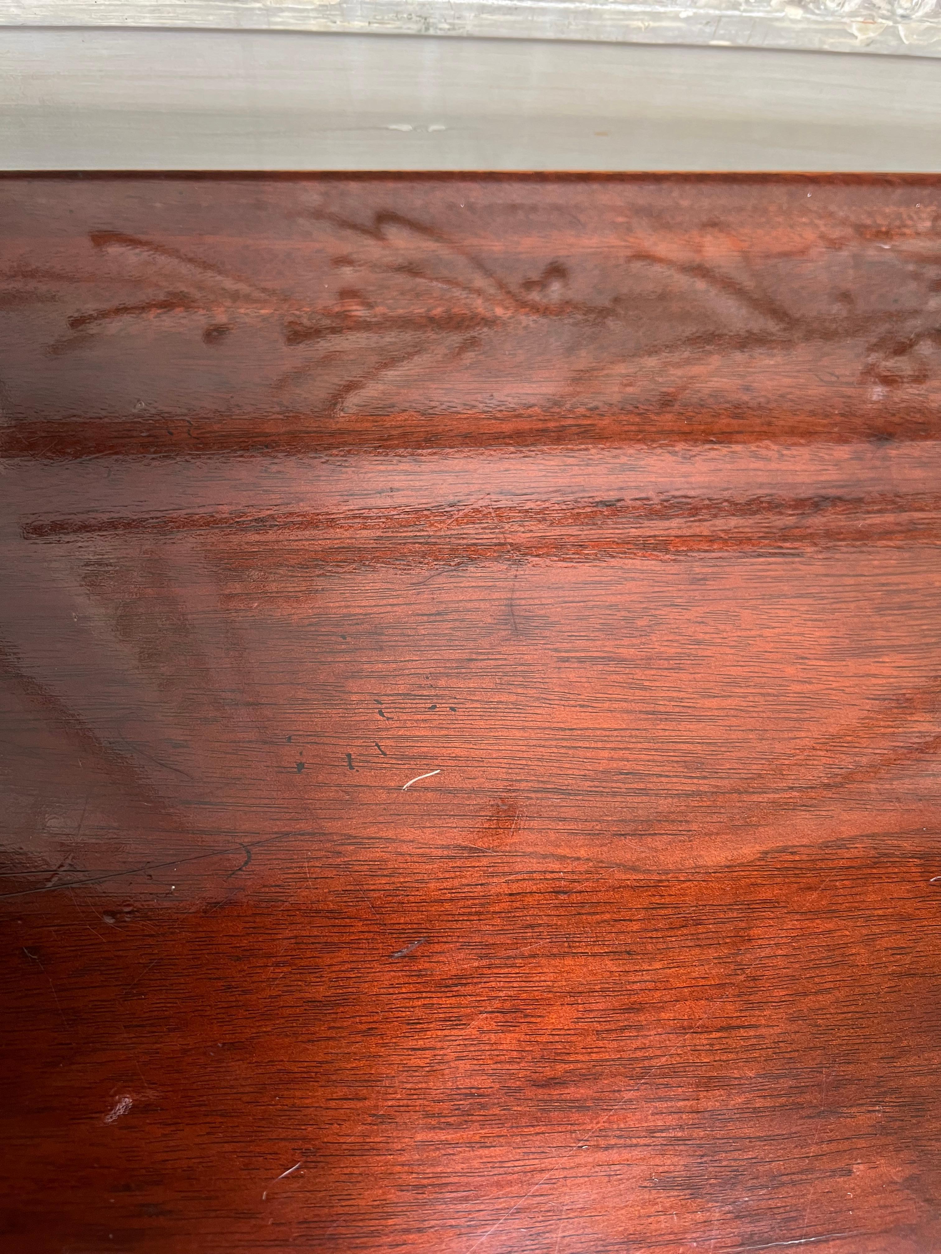 Pair of English Regency Style Mahogany Buffets For Sale 2
