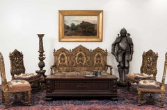 Pair of English Renaissance Style Pewter Plates