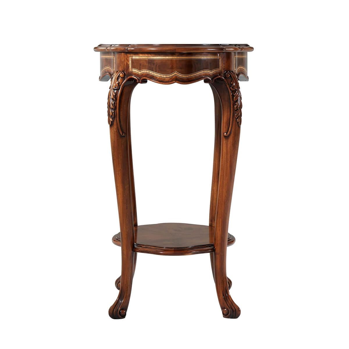 Pair of English Rococo End Tables In New Condition For Sale In Westwood, NJ