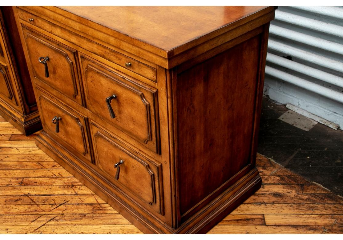 Pair of English Style Chests by Century Furniture For Sale 5