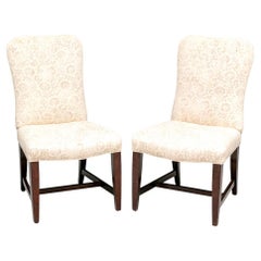 Vintage Pair Of English Style Side Chairs By Edward Ferrell Ltd.