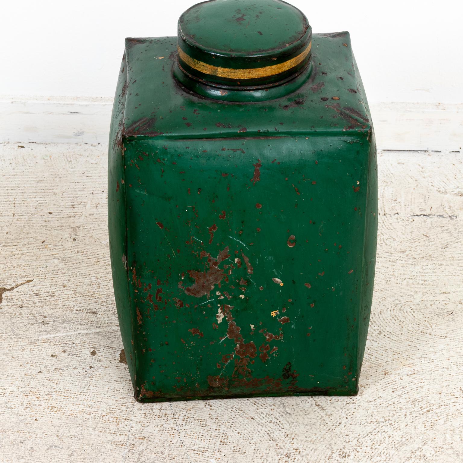 Pair of English Tea Canisters 19th Century For Sale 2