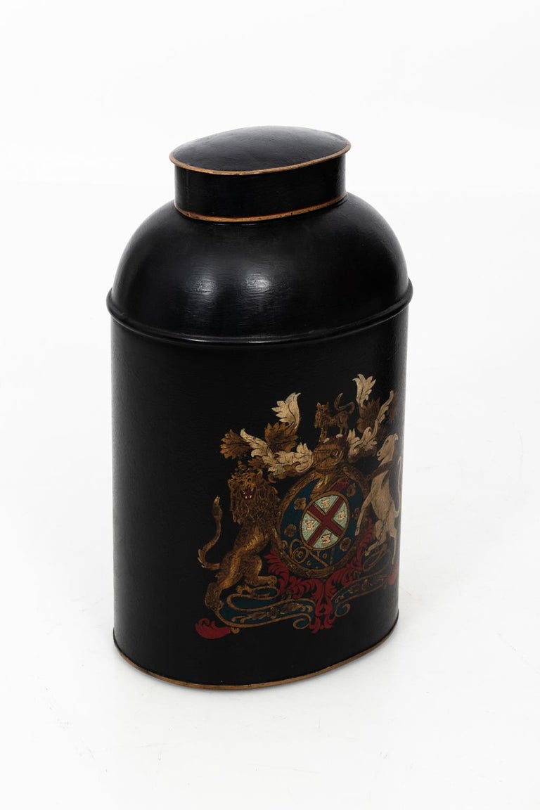 Pair of English Tea Containers at 1stDibs