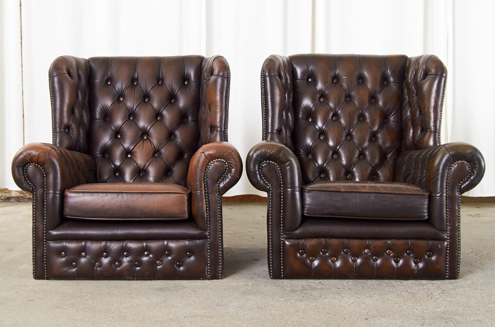 thomas lloyd wingback chairs