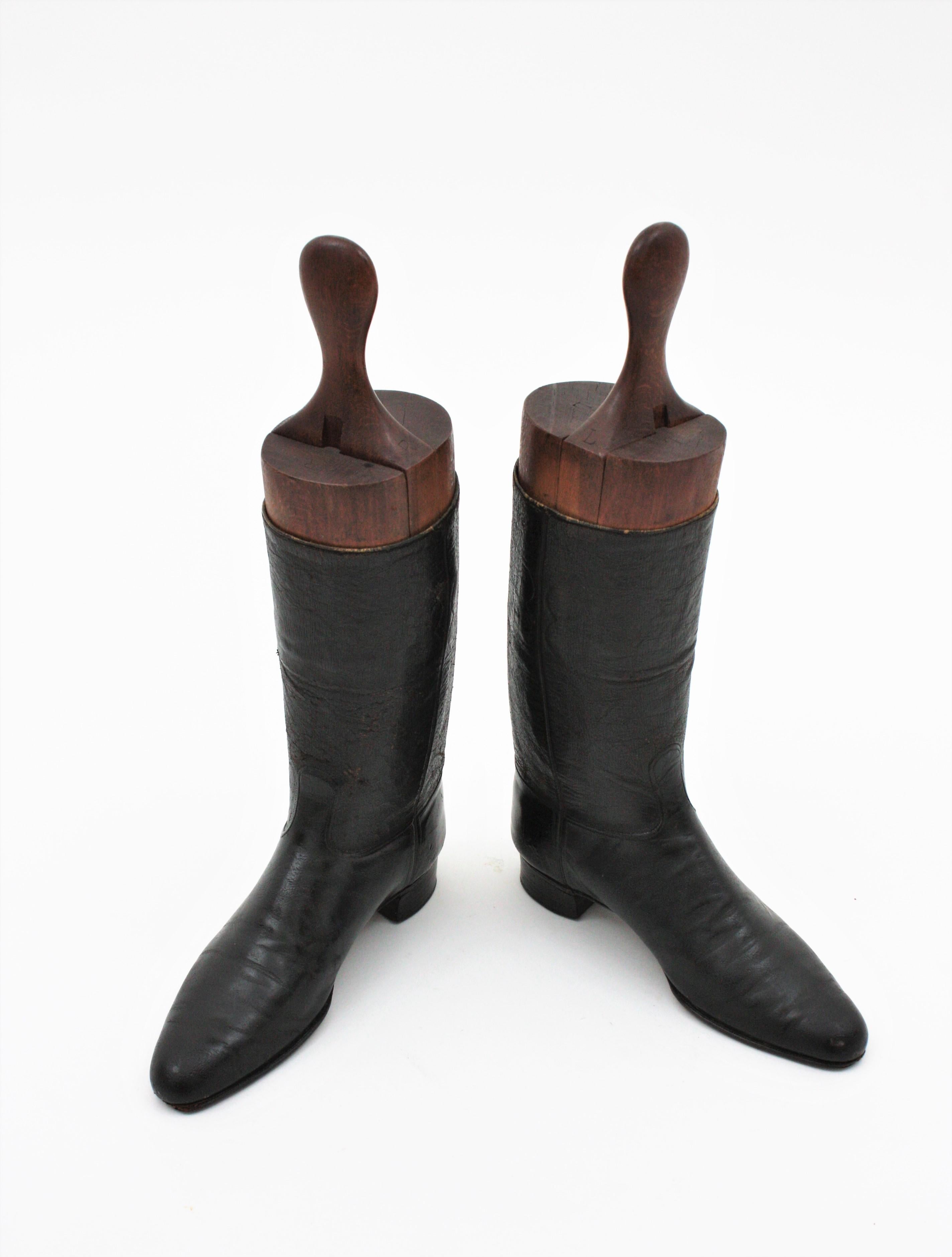 19th century riding boots