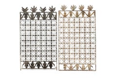 Pair of English Victorian Gothic Iron Gates