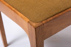 Pair of English Walnut Chairs by Edward Barnsley, England, circa 1969