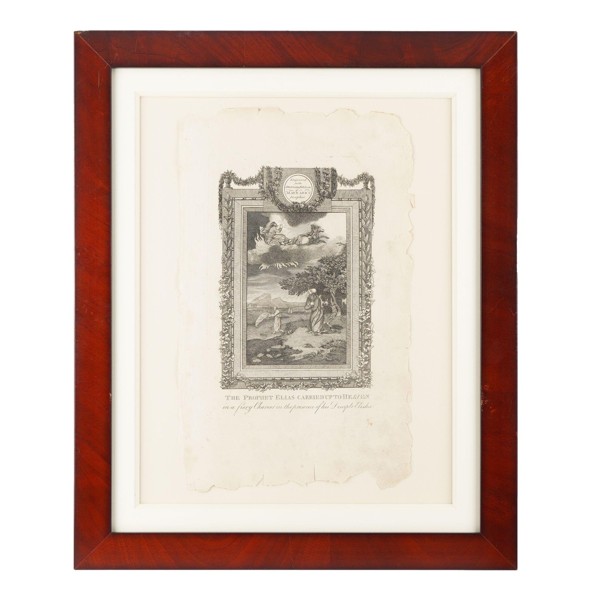 Pair of engravings from the American edition of Maynard's Josephus, 1795 For Sale 5