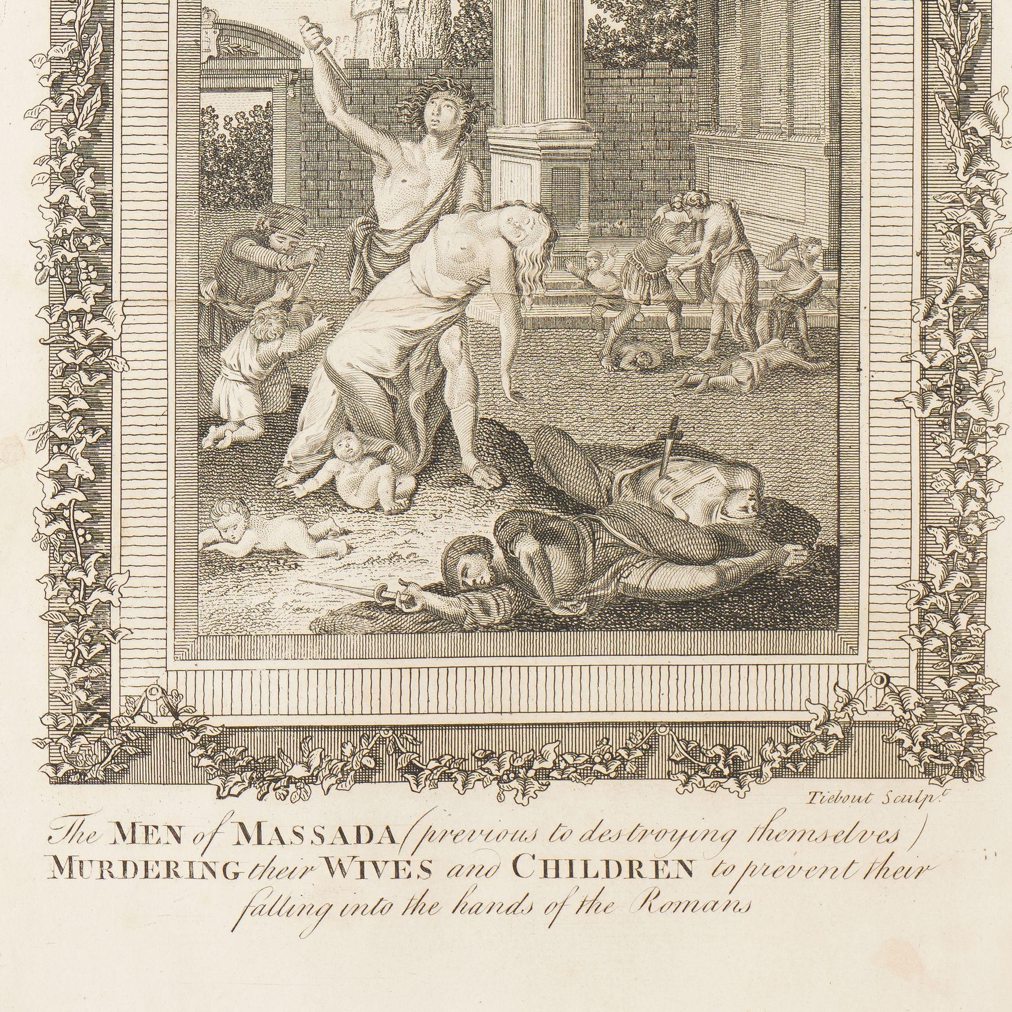 Ein Paar Stiche aus der amerikanischen Ausgabe von Maynards Josephus aus dem Jahr 1795 (Papier) im Angebot