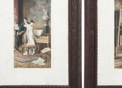 Coppia di incisioni - Karl II Schweninger