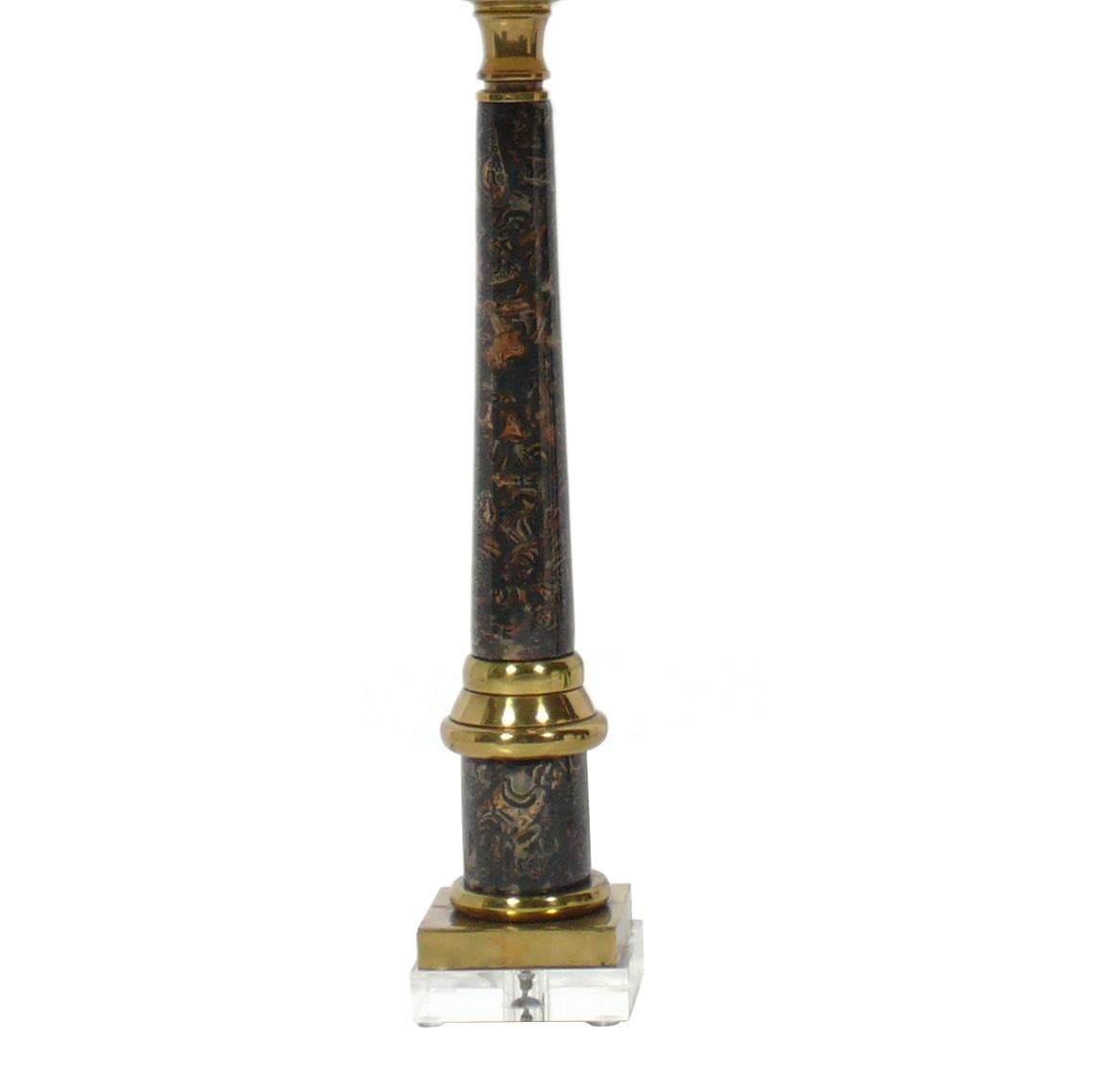 Mid-Century Modern Pair of Enrique Garcel Lamps For Sale