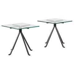 Paire de tables d'appoint Enzo Mari Cuginetto, Driade, Italie, 1970