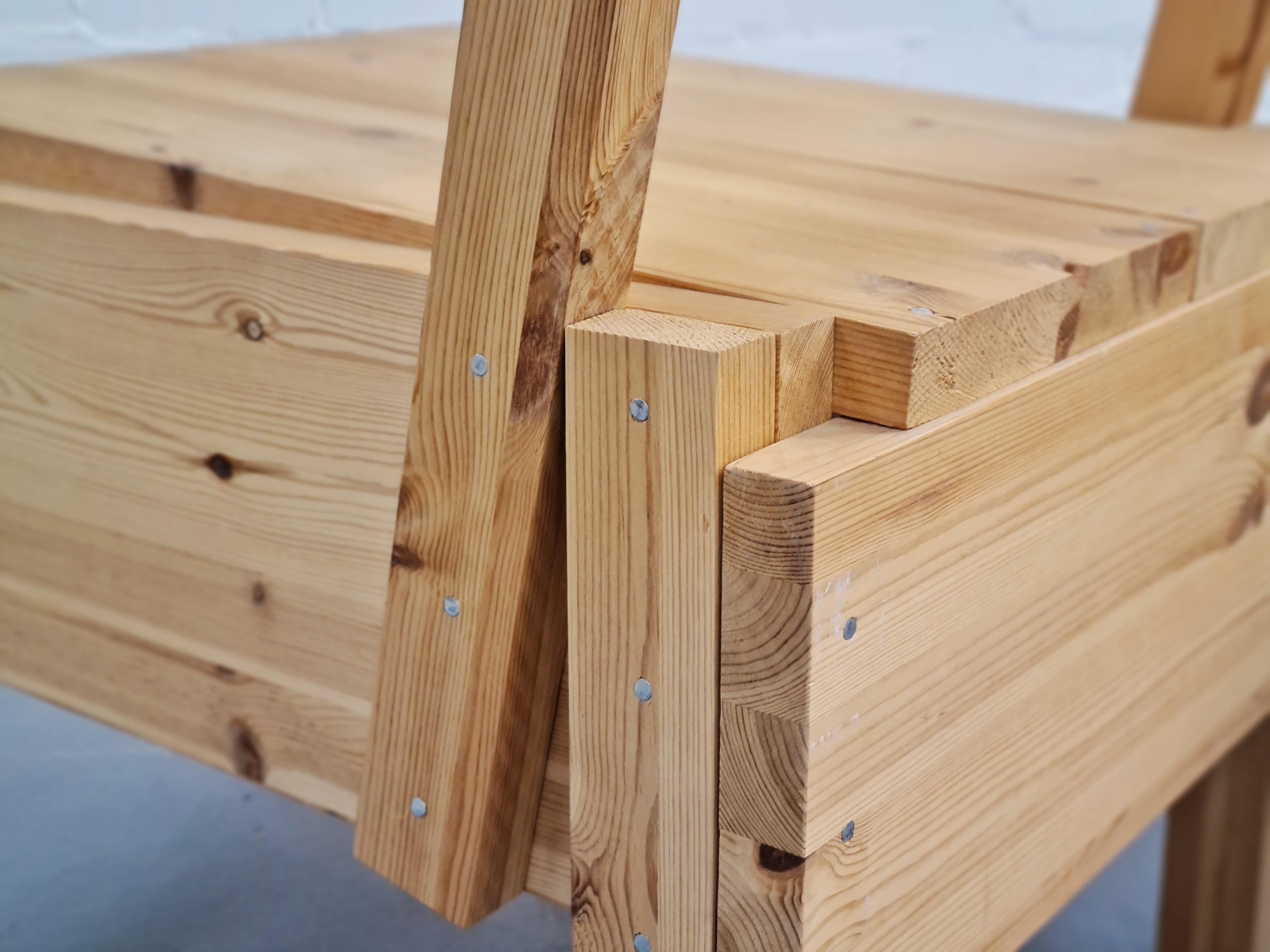 Finlandais Paire de chaises Sedia 1 d'Enzo Mari, Artek