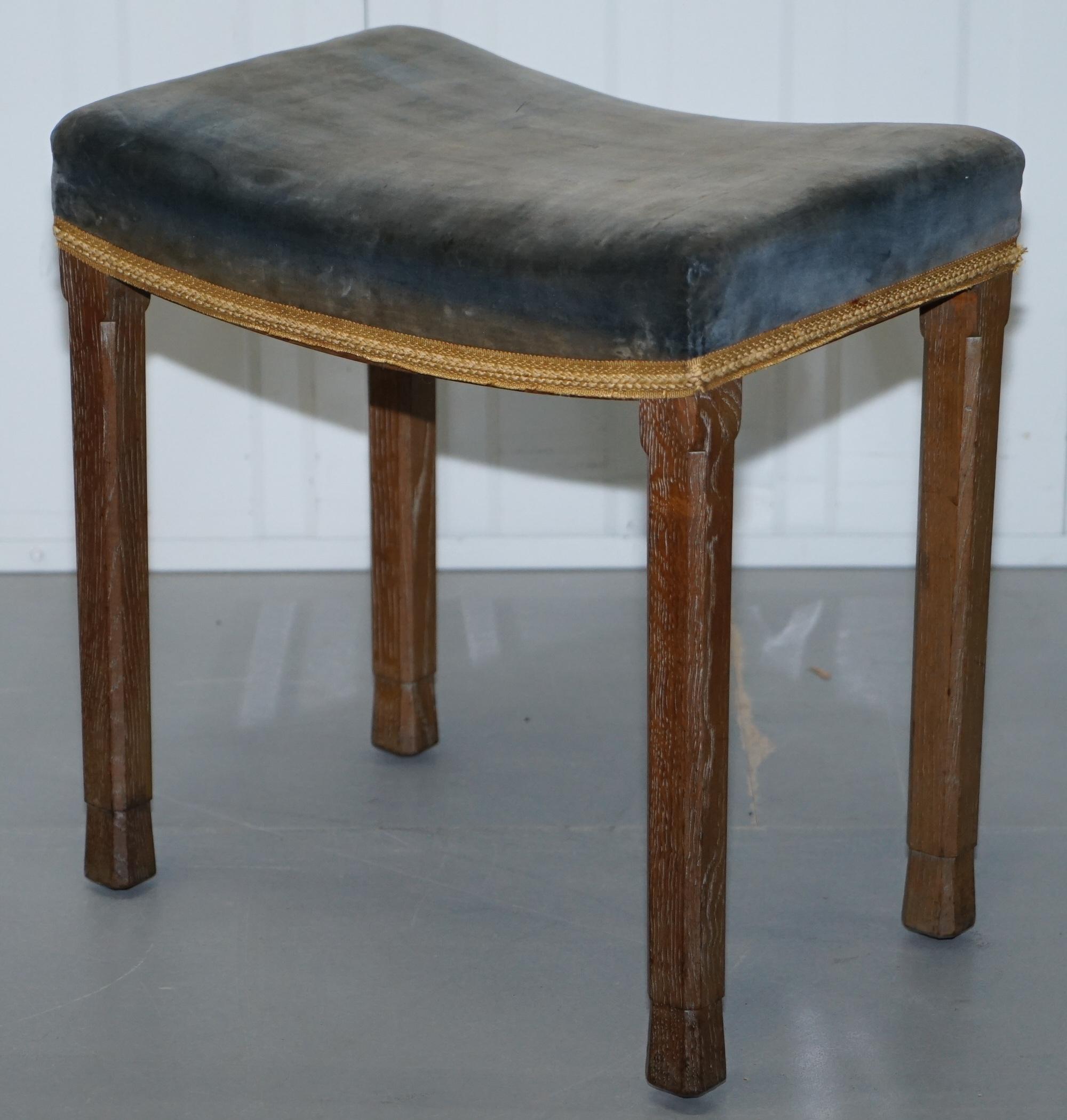 We are delighted to offer for sale this pair of original ER II Coronation stamped Queen Elizabeth II stools 1953

A very good looking and well-made pair, custom made for the Queen's coronation, there was a limited amount of these made and used,