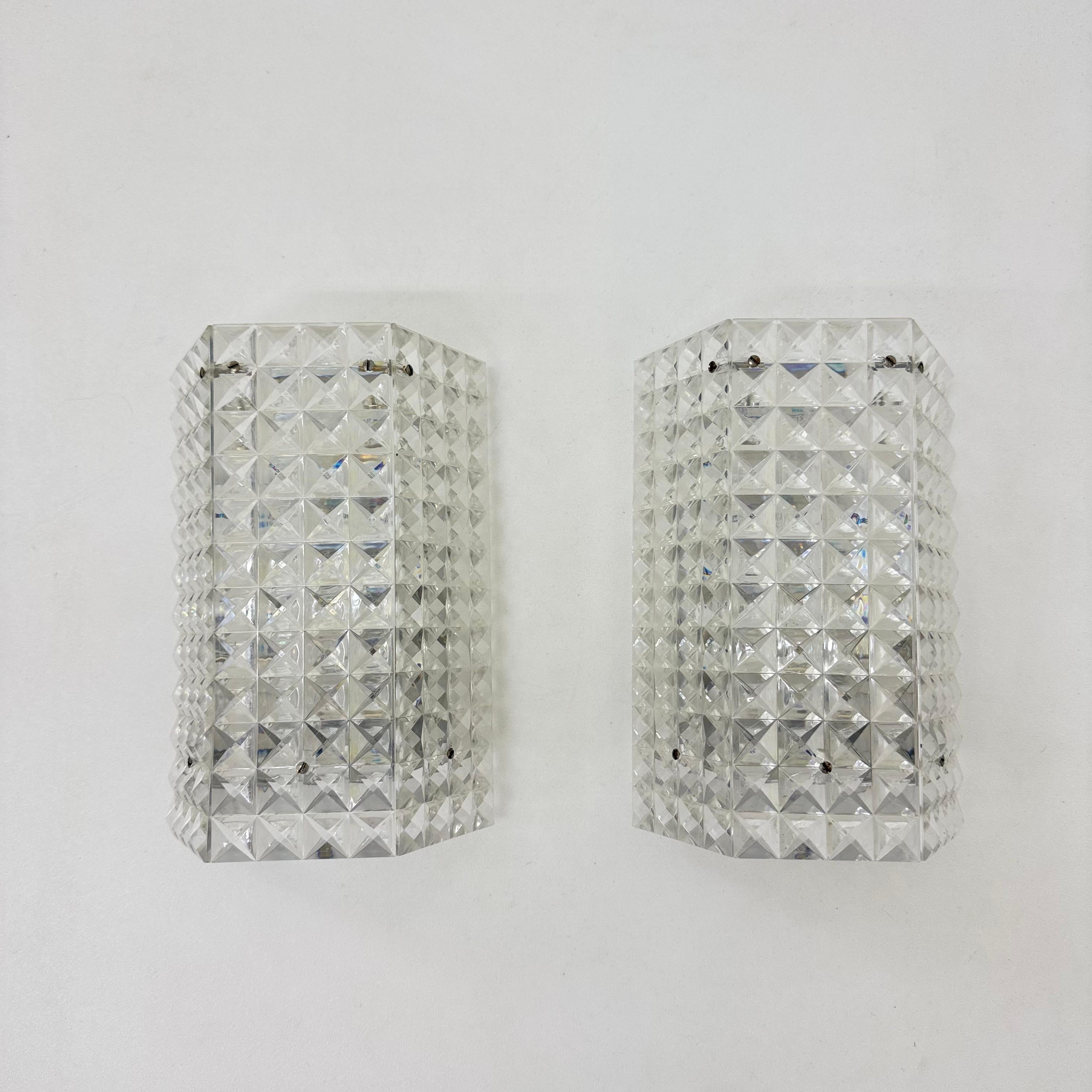 Mid-Century Modern Paire d'appliques ERCO , 1970 en vente