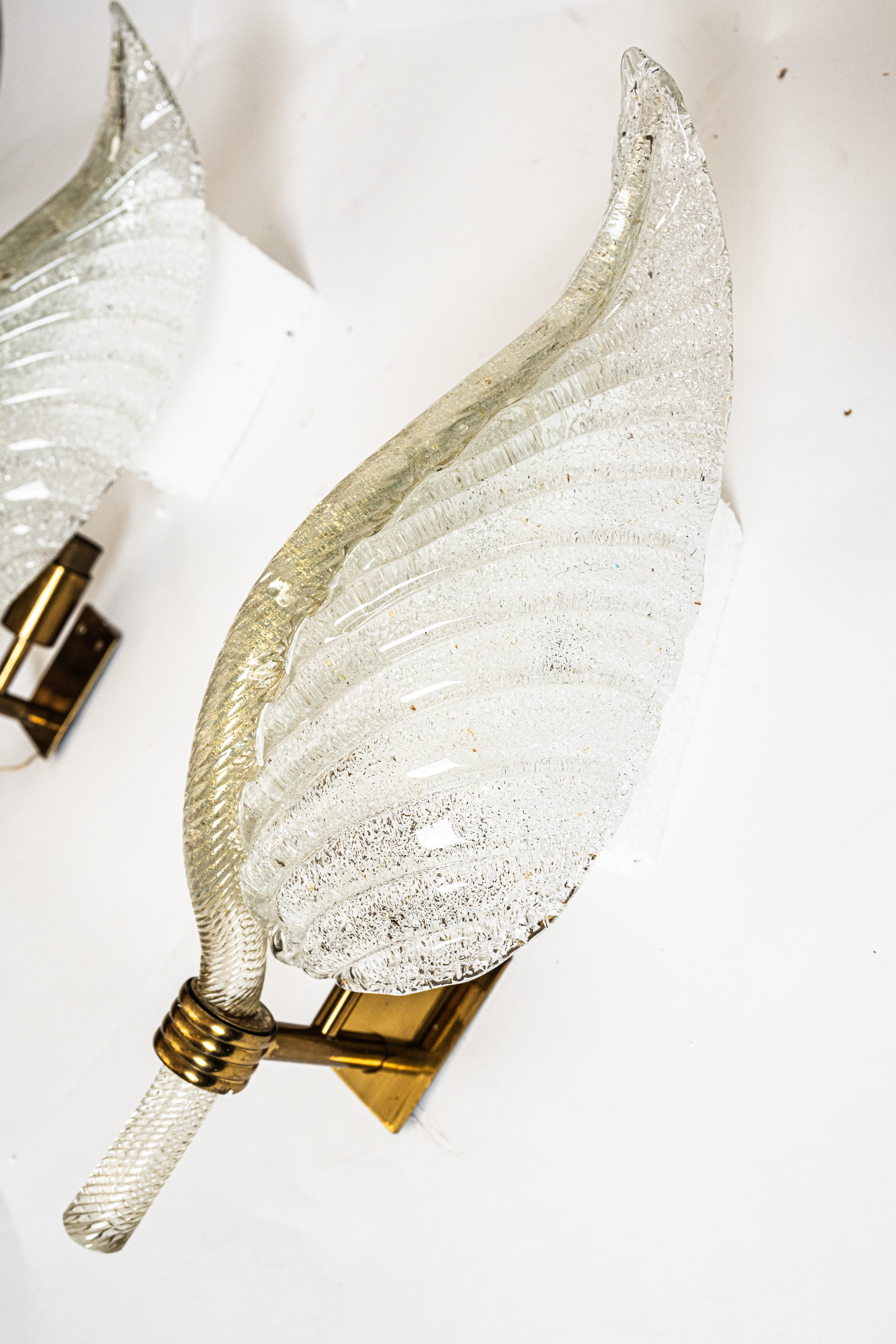 feather wall sconce