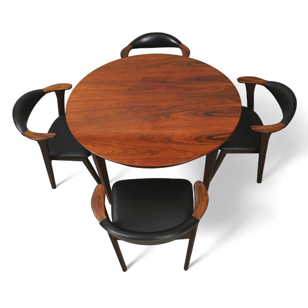 Danish Pair of Erik Kirkegaard Model 48A Chairs for Høng Stolefabrik For Sale