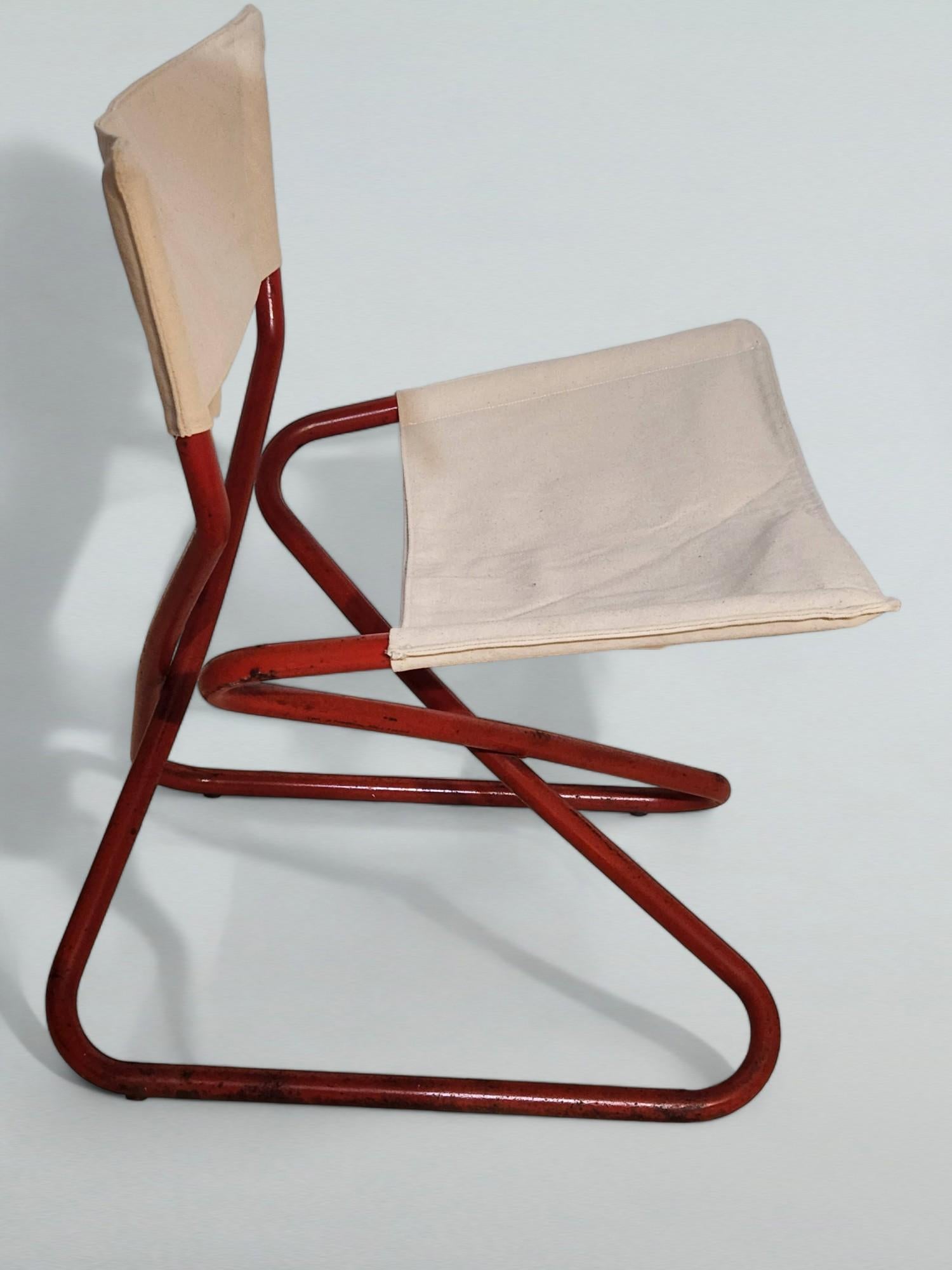 20th Century Pair of Erik Magnussen Red Z Easy Chairs Torben Ørskov, Denmark, 1960s For Sale