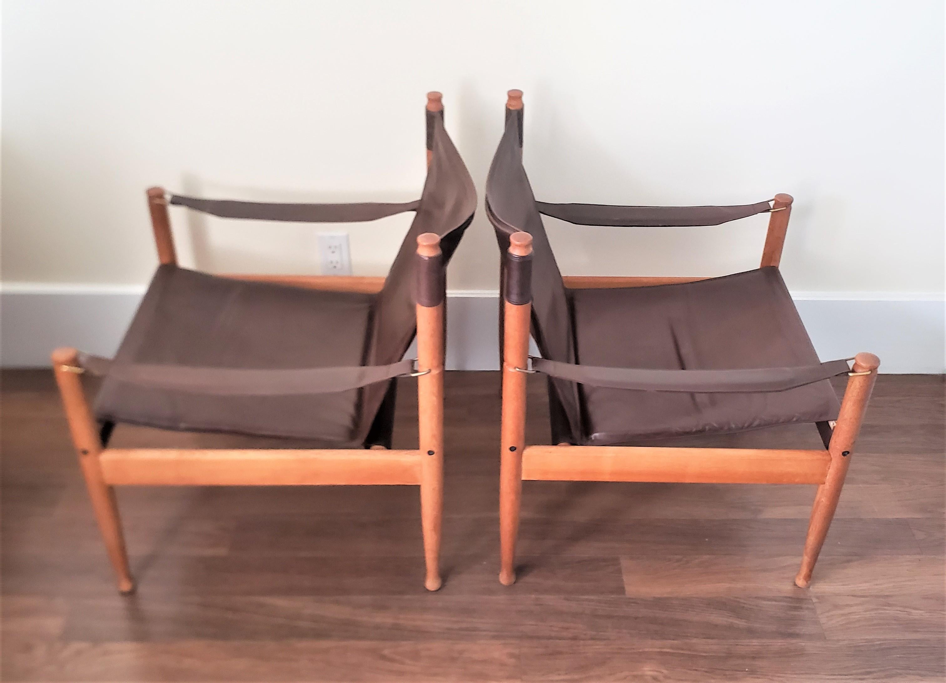 20th Century Pair of Erik Worts for Niels Eilersen Danish 