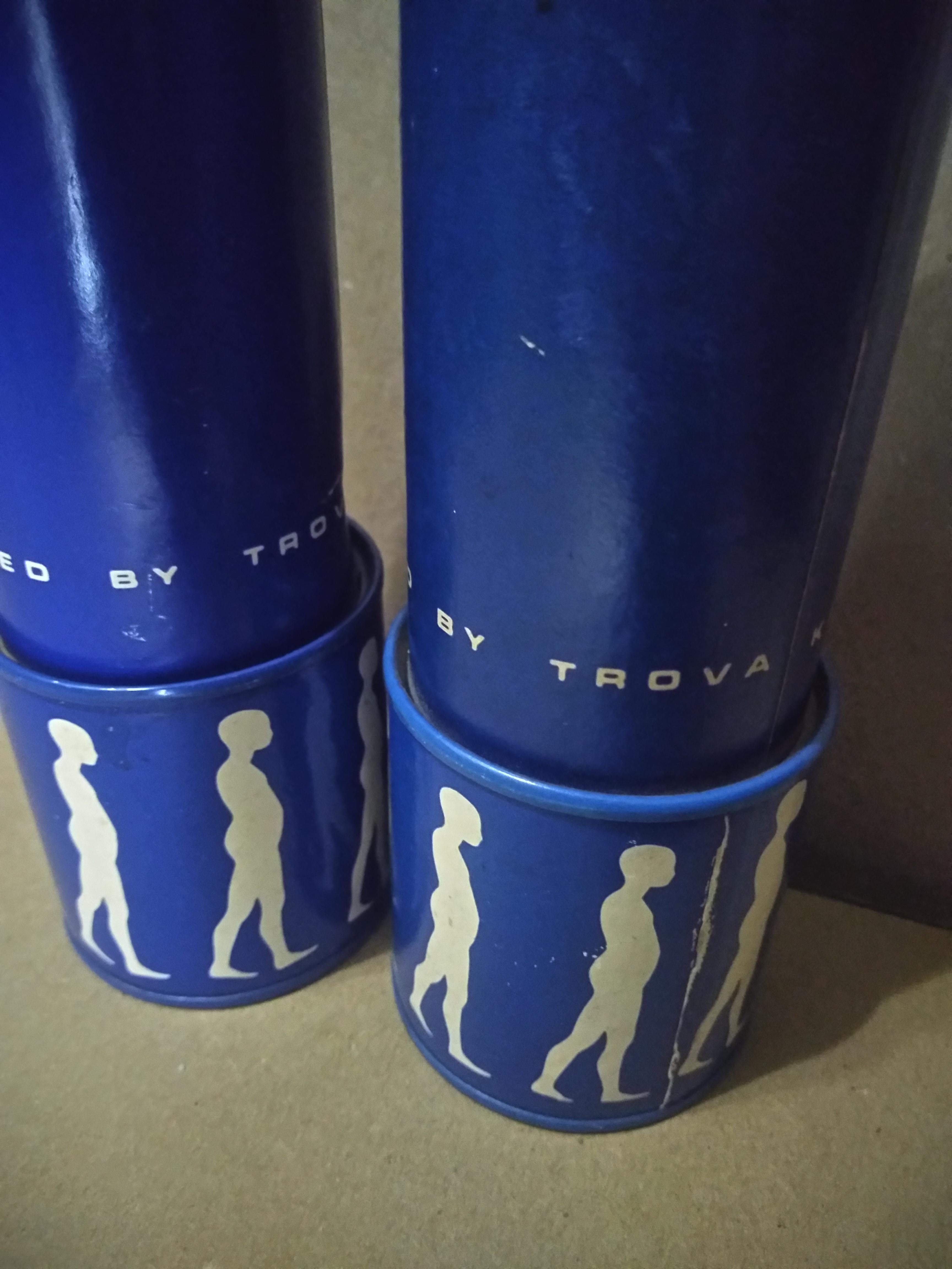 Plastica Coppia di caleidescopi del Museo d'Arte Moderna Ernest Trova in vendita