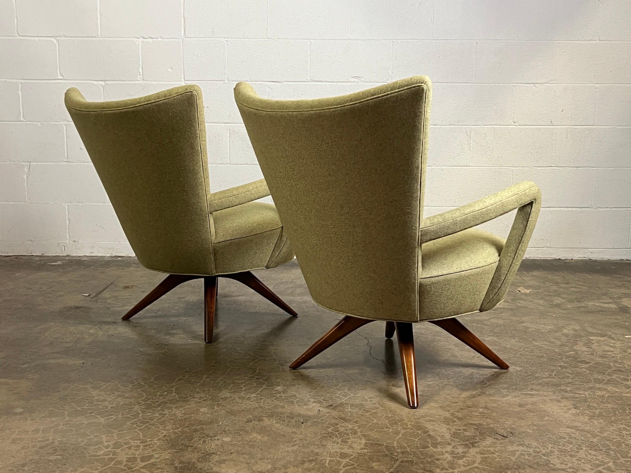 Pair of Ernst Schwadron Lounge Chairs 2