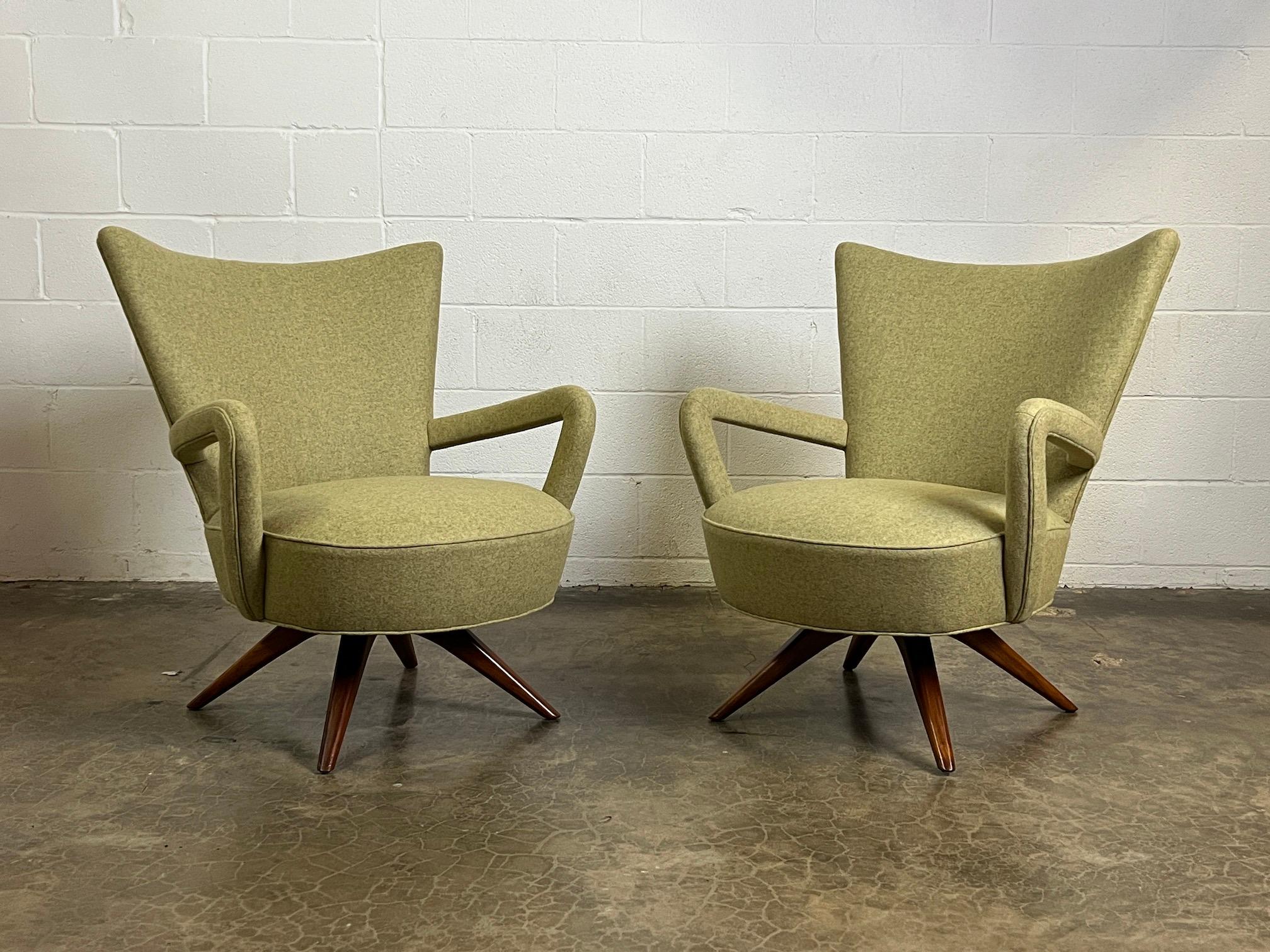 Pair of Ernst Schwadron Lounge Chairs 3