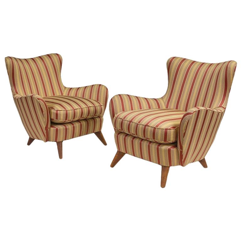 Pair of Ernst Schwadron Lounge Chairs