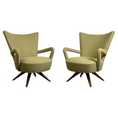 Pair of Ernst Schwadron Lounge Chairs