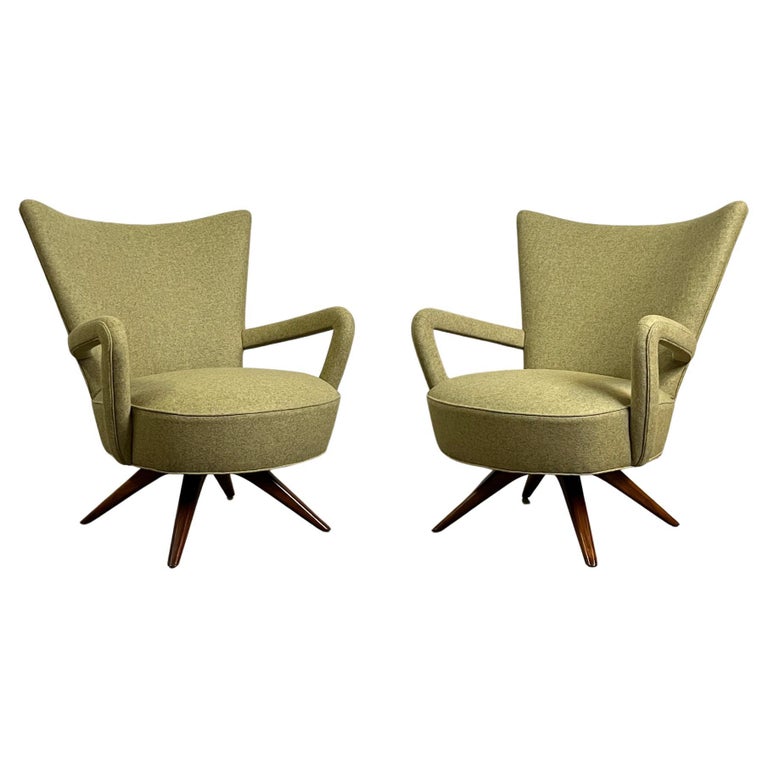 Pair of Ernst Schwadron Lounge Chairs For Sale