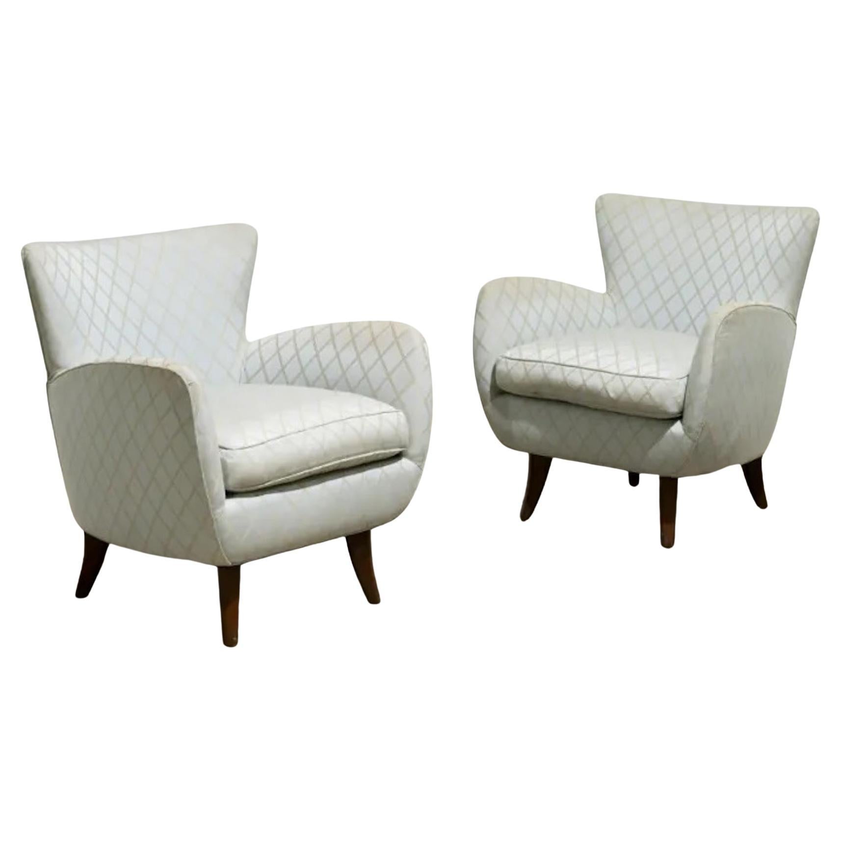 Pair of Ernst Schwadron Lounge Chairs For Sale
