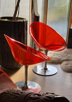 Pair of Eros chairs by Philippe Starck for Kartell, late 20th century