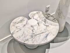 Pair of "Eros" Tables by Angelo Mangiarotti for Skipper