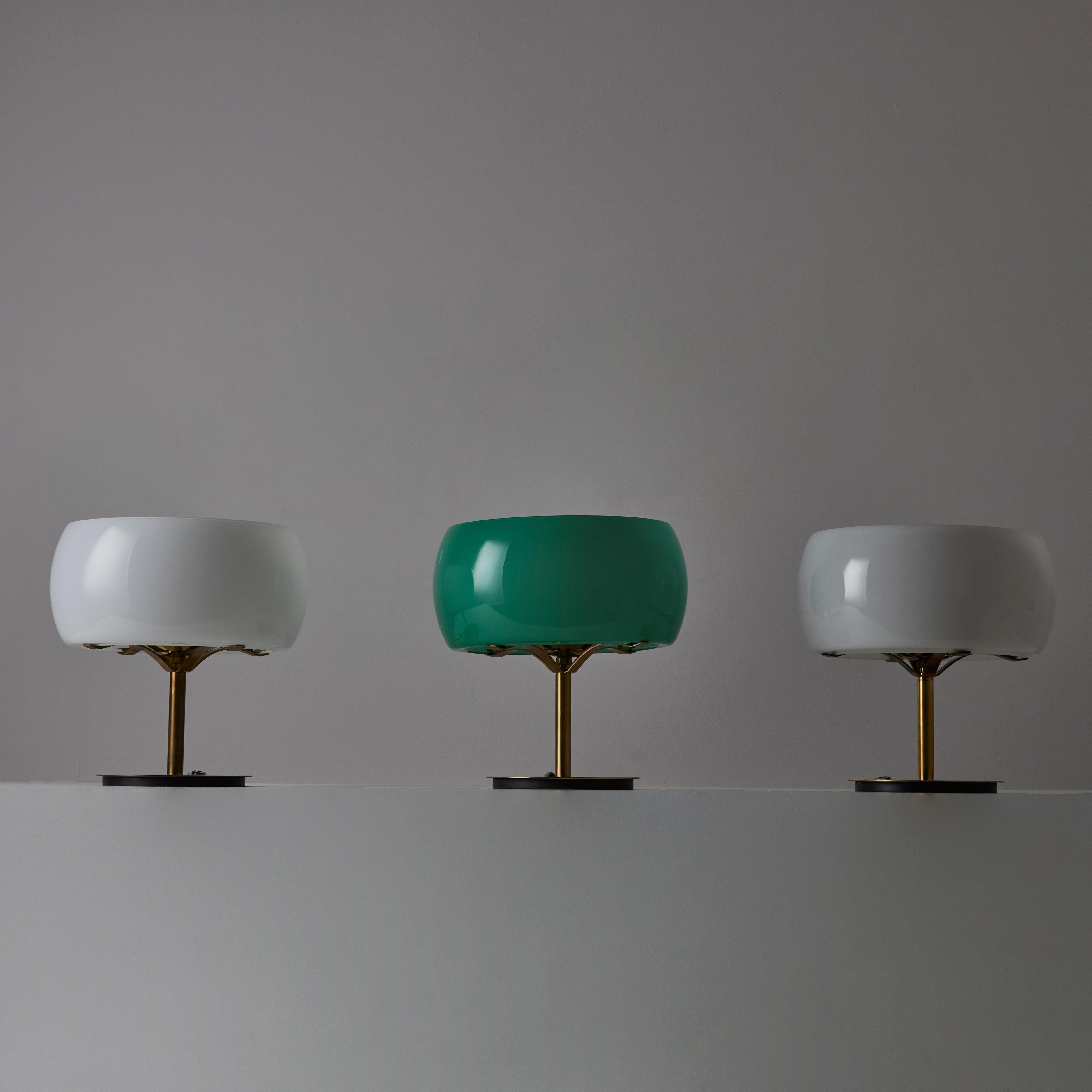 Brass Pair of 'Erse' Table Lamps by Vico Magistretti for Artemide