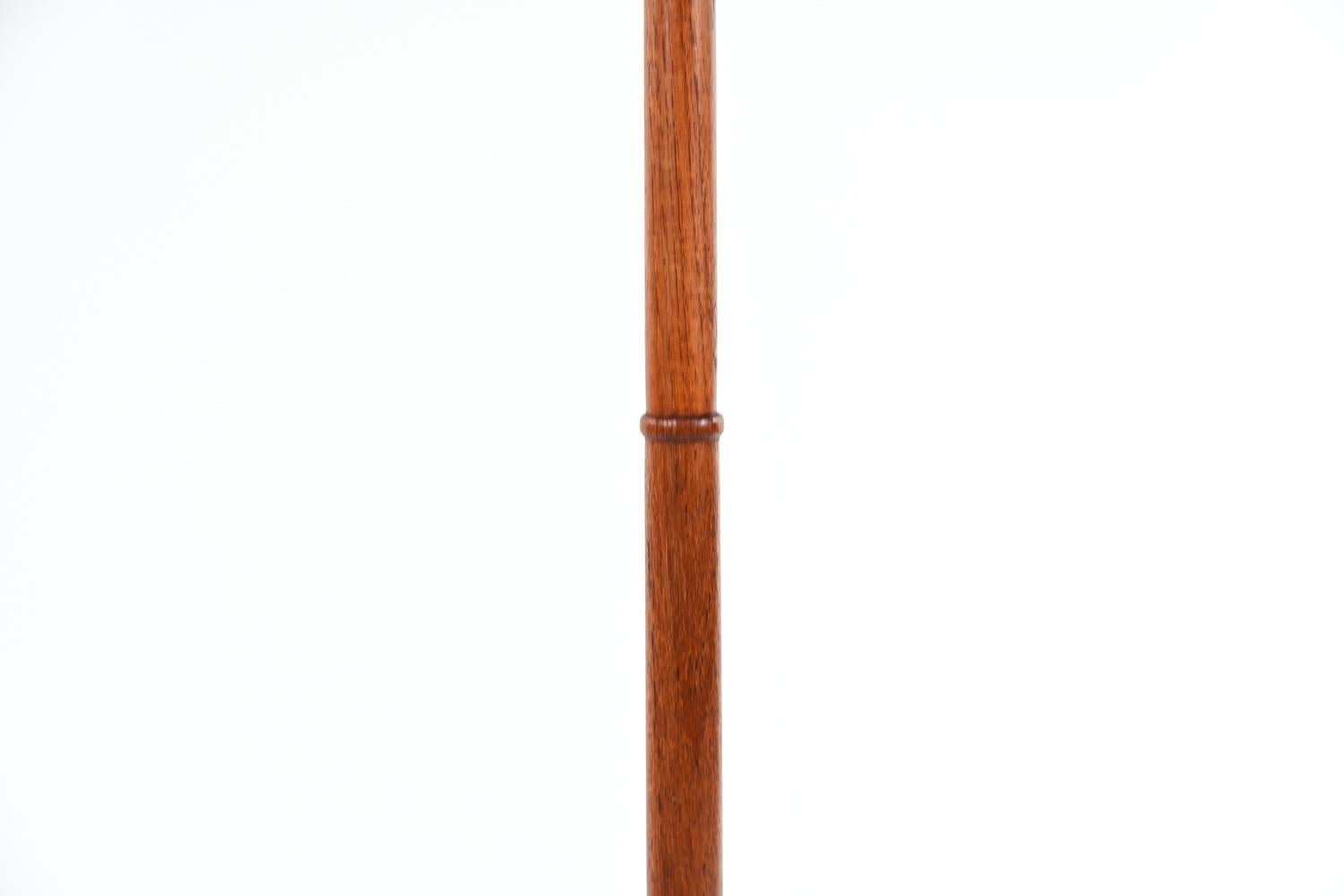 Pair of Esben Klint for Le Klint Teak Floor Lamps In Good Condition In Norwalk, CT